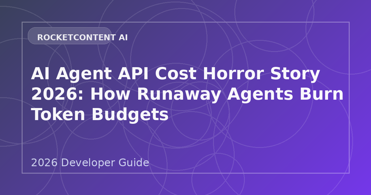 AI Agent API Cost Horror Story 2026