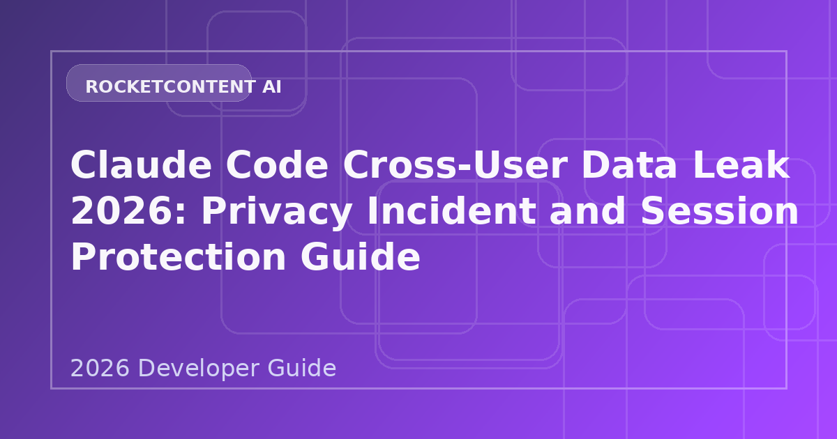 Claude Code Cross-User Data Leak 2026