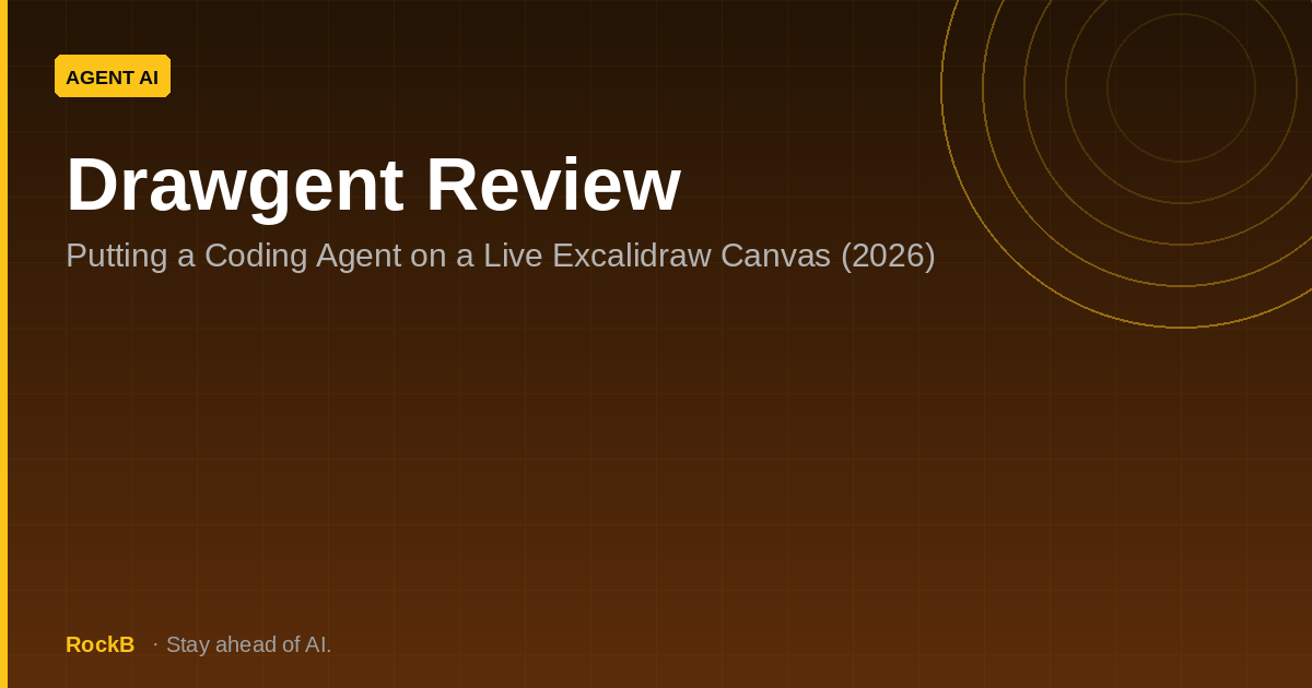 Drawgent Review: Putting a Coding Agent on a Live Excalidraw Canvas