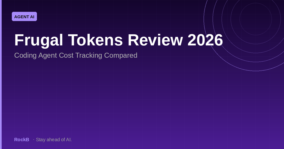 Frugal Tokens Review 2026: Coding Agent Cost Tracking Compared