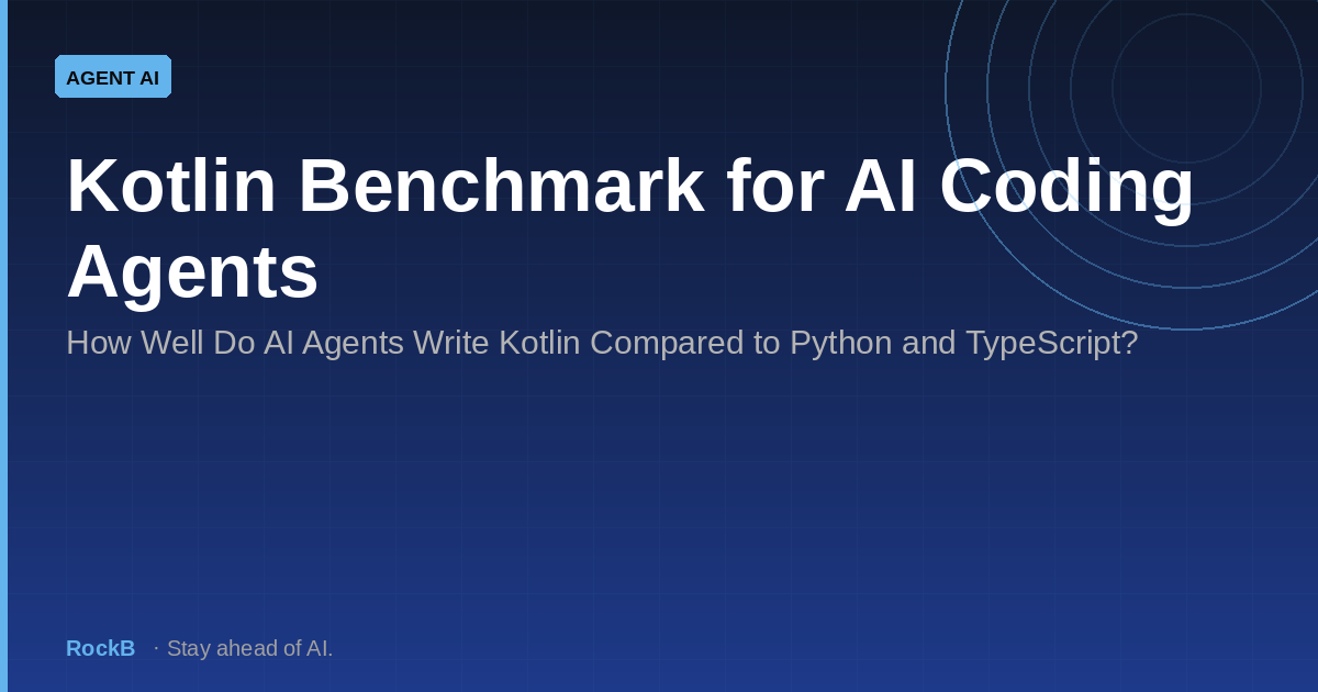 Kotlin Benchmark for AI Coding Agents: How Well Do AI Agents Write Kotlin Compared to Python and TypeScript?