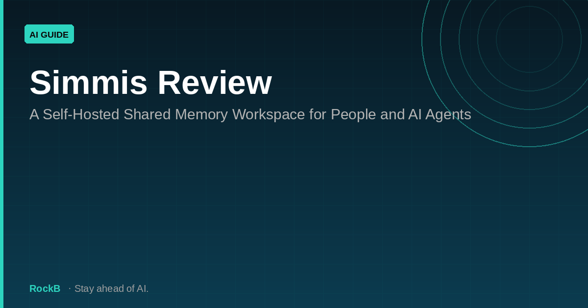 Simmis: Self-Hosted Shared Memory Workspace for People and AI Agents