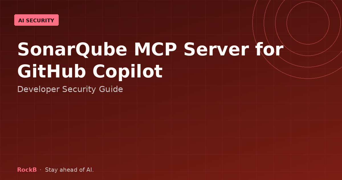 SonarQube MCP Server for GitHub Copilot