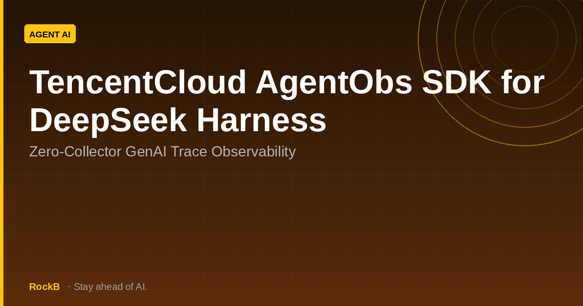 TencentCloud AgentObs SDK for DeepSeek Harness