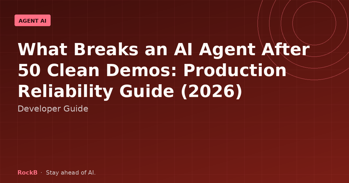 What Breaks an AI Agent After 50 Clean Demos: Production Reliability Guide 2026
